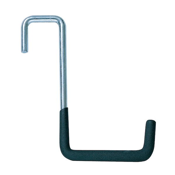 Crawford 7.68 in. L Vinyl Coated Black Steel Heavy Duty Super Rafter Hook 50 lb. cap. 1 pk SHR26-25 - main